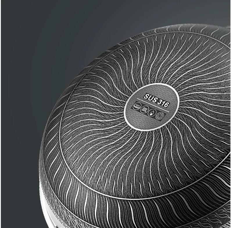 316 stainless steel frying pan Wok Household thickened double honeycomb non stick cooking pot cookware milk pots and pan set
316 stainless steel frying pan Wok Household thickened double honeycomb non stick cooking pot cookware milk pots and pan set