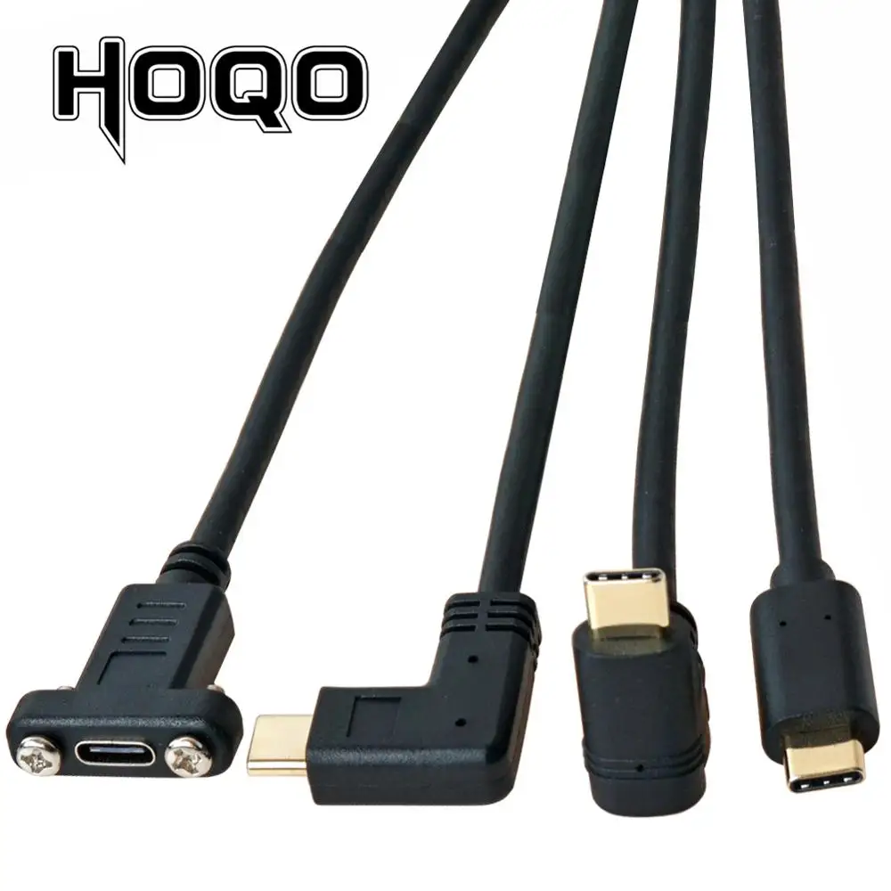USB Type C Front Panel Mount USB-C Extension Cable USB 3.1 Data Video Cable Male to Female Extender Cord Connector with Screw
USB Type C Front Panel Mount USB-C Extension Cable USB 3.1 Data Video Cable Male to Female Extender Cord Connector with Screw