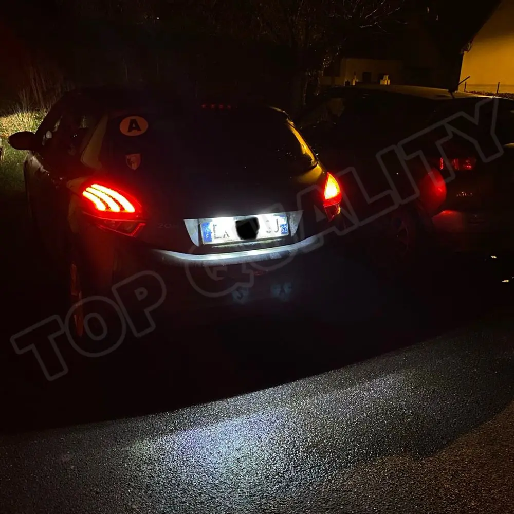 2Pcs LED License Number Plate Light 3LEDs Lamps For Peugeot 3008 207 308 2008 208 Citroen C5 Canbus No Error OEM#: 9682403680
2Pcs LED License Number Plate Light 3LEDs Lamps For Peugeot 3008 207 308 2008 208 Citroen C5 Canbus No Error OEM#: 9682403680