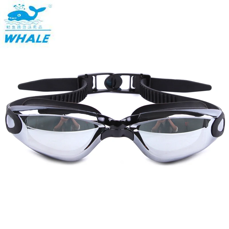 

WHALE swimming goggles anti-fog high-definition coated professional adult universal large frame large lenses swimming glasses