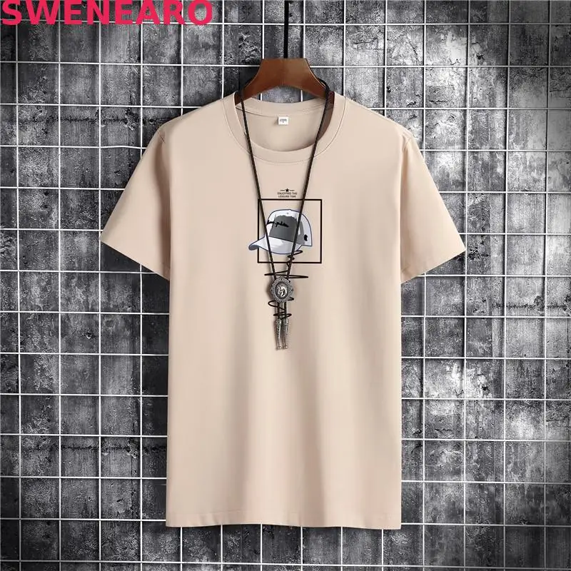 2021 summer new T-shirt brand clothing O-neck hat print T-shirt men loose 100% cotton T-shirt breathable T-shirt men
2021 summer new T-shirt brand clothing O-neck hat print T-shirt men loose 100% cotton T-shirt breathable T-shirt men