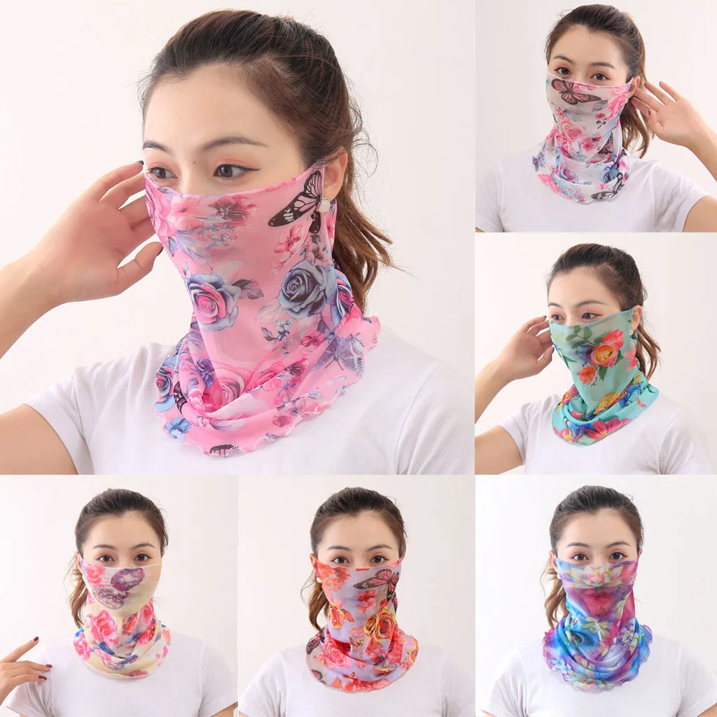 Ladies Flowers printed multifunctional scarf Outdoor Dustproof Bandana Neck Gaiter Tube Headwear Women Face Scarf Drop Ship 2020
Ladies Flowers printed multifunctional scarf Outdoor Dustproof Bandana Neck Gaiter Tube Headwear Women Face Scarf Drop Ship 2020