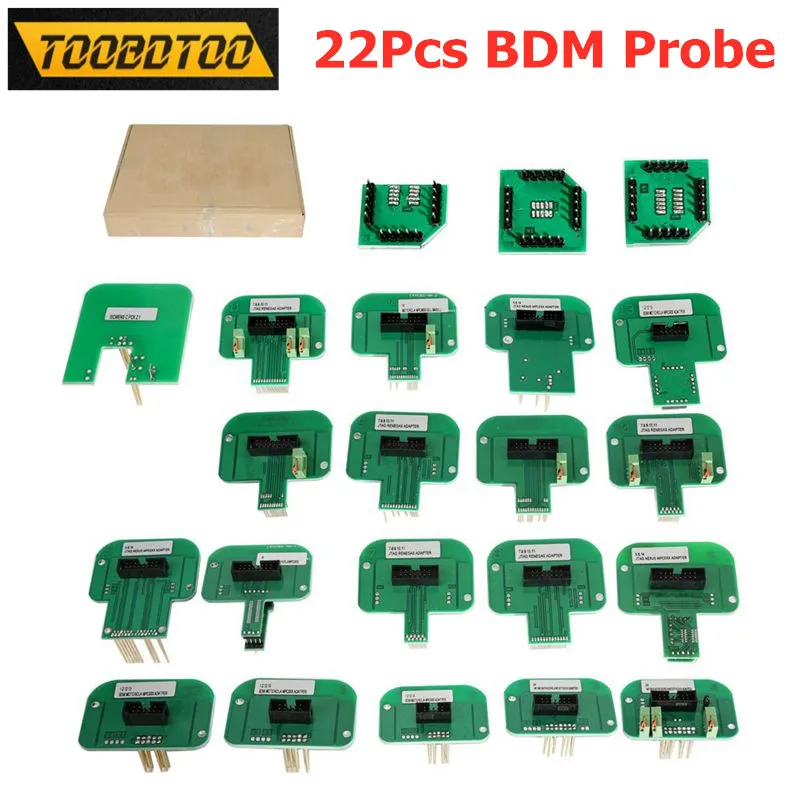 22 шт. полный набор BDM Адаптеры для BDM зонды Настройка ECU инструментов 22 шт BDM зонд адаптер для вспышки/рамка фонового режима отладки
22 шт. полный набор BDM Адаптеры для BDM зонды Настройка ECU инструментов 22 шт BDM зонд адаптер для вспышки/рамка фонового режима отладки