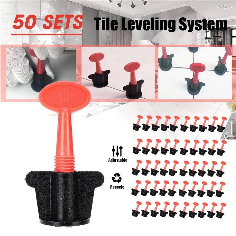 New 50Pcs/Set Level Wedges Tile Spacers For Flooring Wall Tile Carrelage Leveling System Leveler Locator Spacers Plier
New 50Pcs/Set Level Wedges Tile Spacers For Flooring Wall Tile Carrelage Leveling System Leveler Locator Spacers Plier