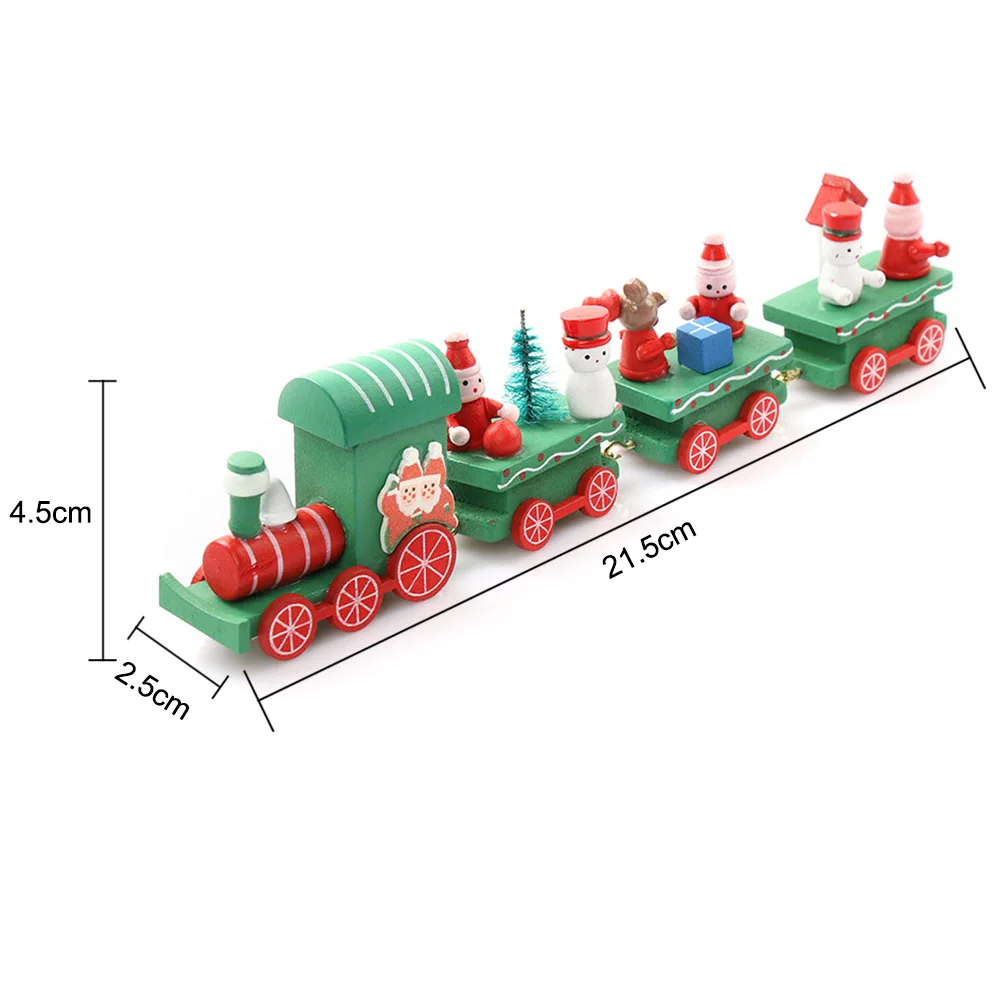 Cute Christmas Wood Small Train Toy festival Home decoration Christmas Innovative Gift for Children 3 colors
Cute Christmas Wood Small Train Toy festival Home decoration Christmas Innovative Gift for Children 3 colors