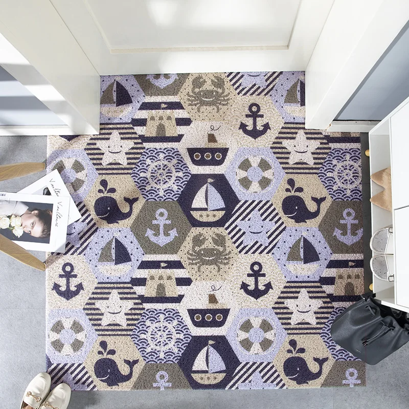 Non-slip Doormats Bathroom Toilet High Quality PVC Silk Loop Material Door Mat Carpet Floor Decor Living Room Indoor Mat Carpet
Non-slip Doormats Bathroom Toilet High Quality PVC Silk Loop Material Door Mat Carpet Floor Decor Living Room Indoor Mat Carpet