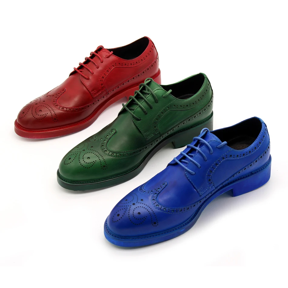 Fashion Lace up Men Shoes Top grade Genuine Leather Formal Carved business Men's shoes Handmade Fashion Dress Shoes
Fashion Lace up Men Shoes Top grade Genuine Leather Formal Carved business Men's shoes Handmade Fashion Dress Shoes