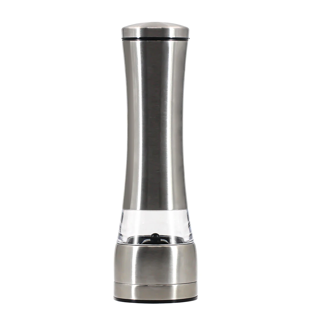 Stainless Steel Pepper Grinder Manual Mill for Salt Pepper Rice Herbs Spice Creative Ceramic burr Mills for Kitchen Cooking
Stainless Steel Pepper Grinder Manual Mill for Salt Pepper Rice Herbs Spice Creative Ceramic burr Mills for Kitchen Cooking