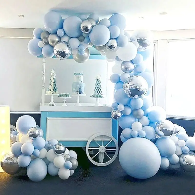 Macaron Blue Mint Pastel Balloons Garland Arch Set 103pcs Ribbon DIY Birthday
Macaron Blue Mint Pastel Balloons Garland Arch Set 103pcs Ribbon DIY Birthday