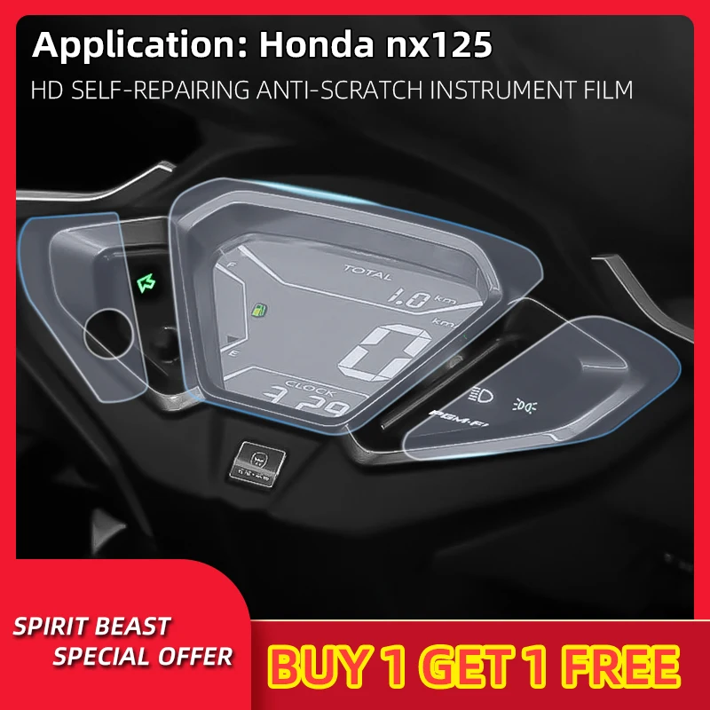 Пленка из ТПУ для мотоцикла Honda NX 125, спидометр, защита от царапин, наклейка для экрана приборной панели скутера, водонепроницаемая пленка дл...
Пленка из ТПУ для мотоцикла Honda NX 125, спидометр, защита от царапин, наклейка для экрана приборной панели скутера, водонепроницаемая пленка дл...