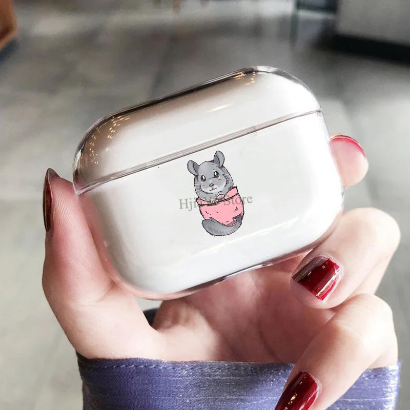 Чехол для наушников AirPods Pro мультипликационная Шиншилла, прозрачный защитный чехол для зарядного устройства Airpods 3
Чехол для наушников AirPods Pro мультипликационная Шиншилла, прозрачный защитный чехол для зарядного устройства Airpods 3