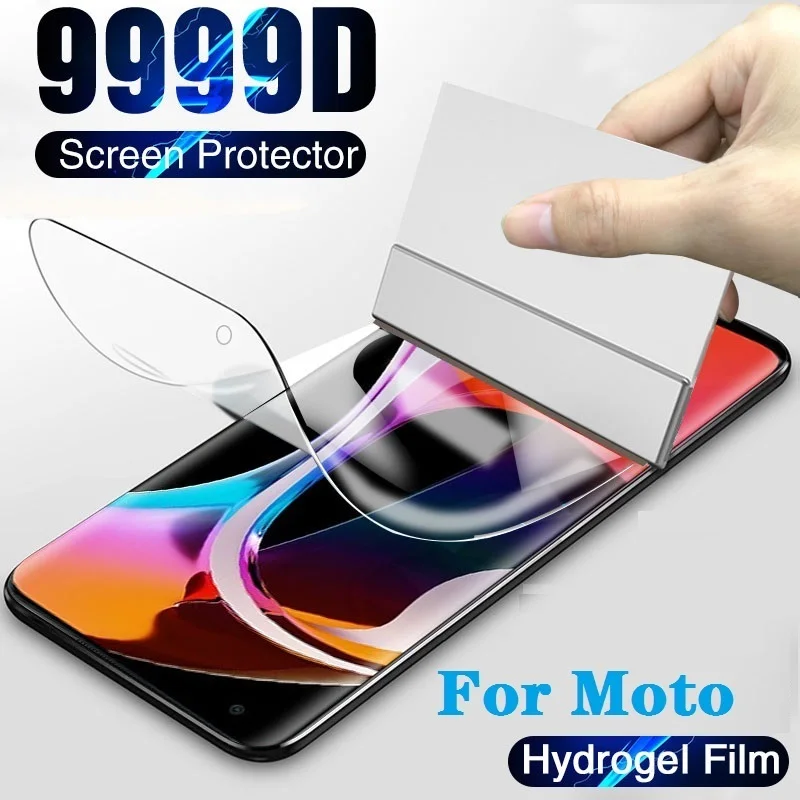 Гидрогелевая пленка для Motorola One Power Hyper Zoom Macro Vision Fusion Plus Защитное стекло экрана Moto