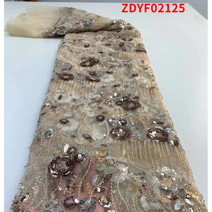 Comfortable Lace Fabric French African Nigeria Sequin Material Silk Cloth For Wedding Party Dresses ZDYF02125 B
Comfortable Lace Fabric French African Nigeria Sequin Material Silk Cloth For Wedding Party Dresses ZDYF02125 B