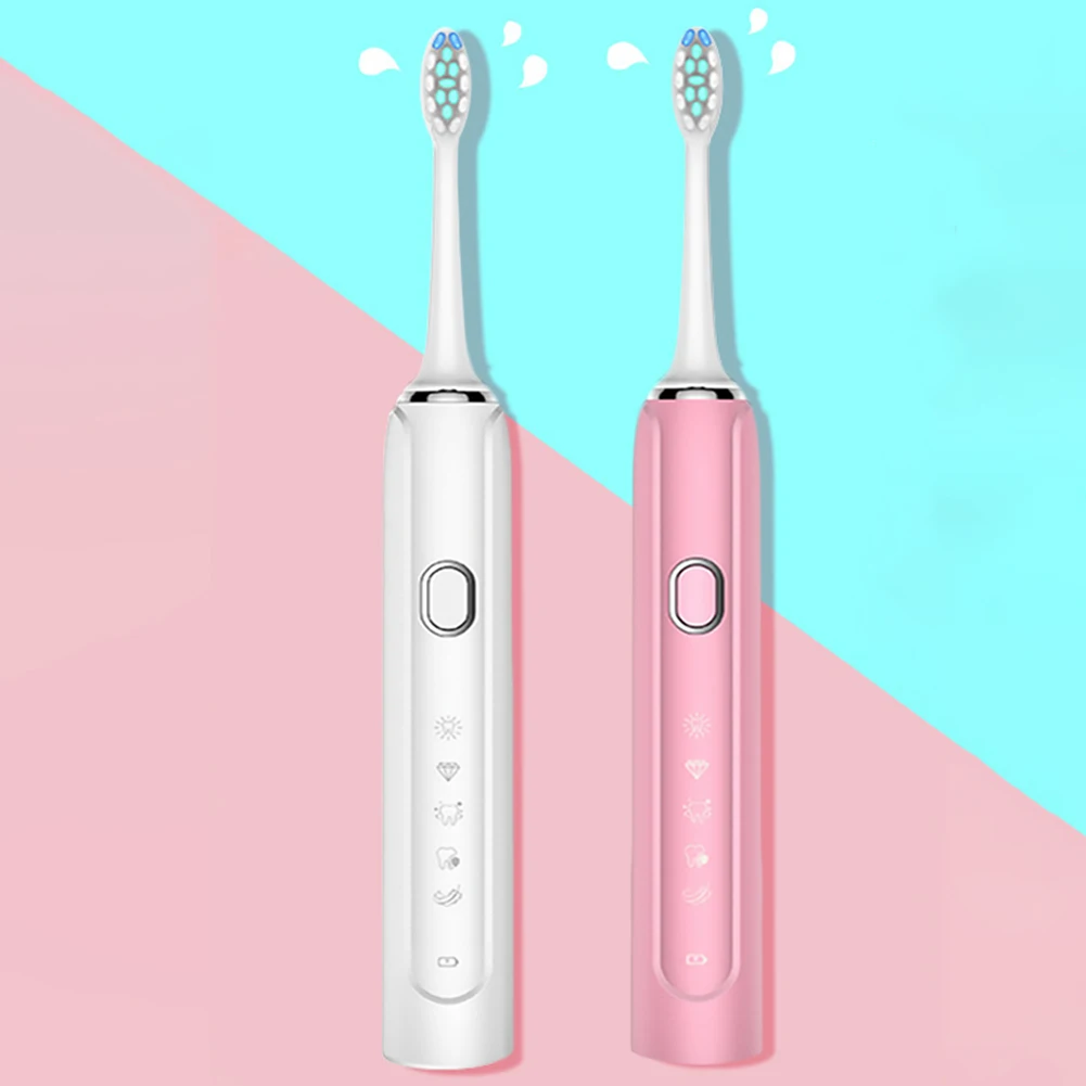 Electric Toothbrush Sonic Vibration Toothbrush Inductive Charging IPX7 Waterproof Soft Toothbrush Adult
Electric Toothbrush Sonic Vibration Toothbrush Inductive Charging IPX7 Waterproof Soft Toothbrush Adult
