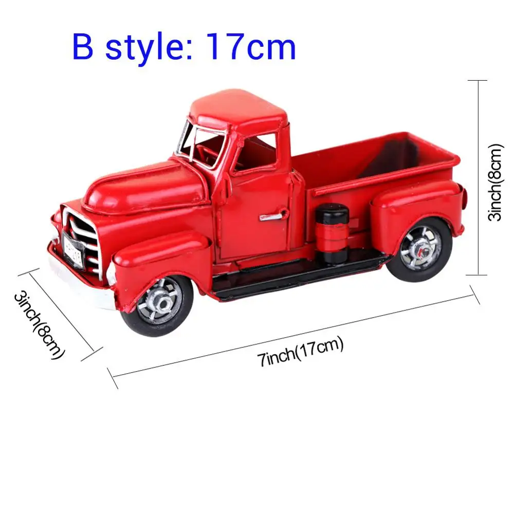 OurWarm Christmas Red Truck Desktop Decoration Ornaments Kids Xmas New Year Gifts Vintage Metal Home Decoration
OurWarm Christmas Red Truck Desktop Decoration Ornaments Kids Xmas New Year Gifts Vintage Metal Home Decoration