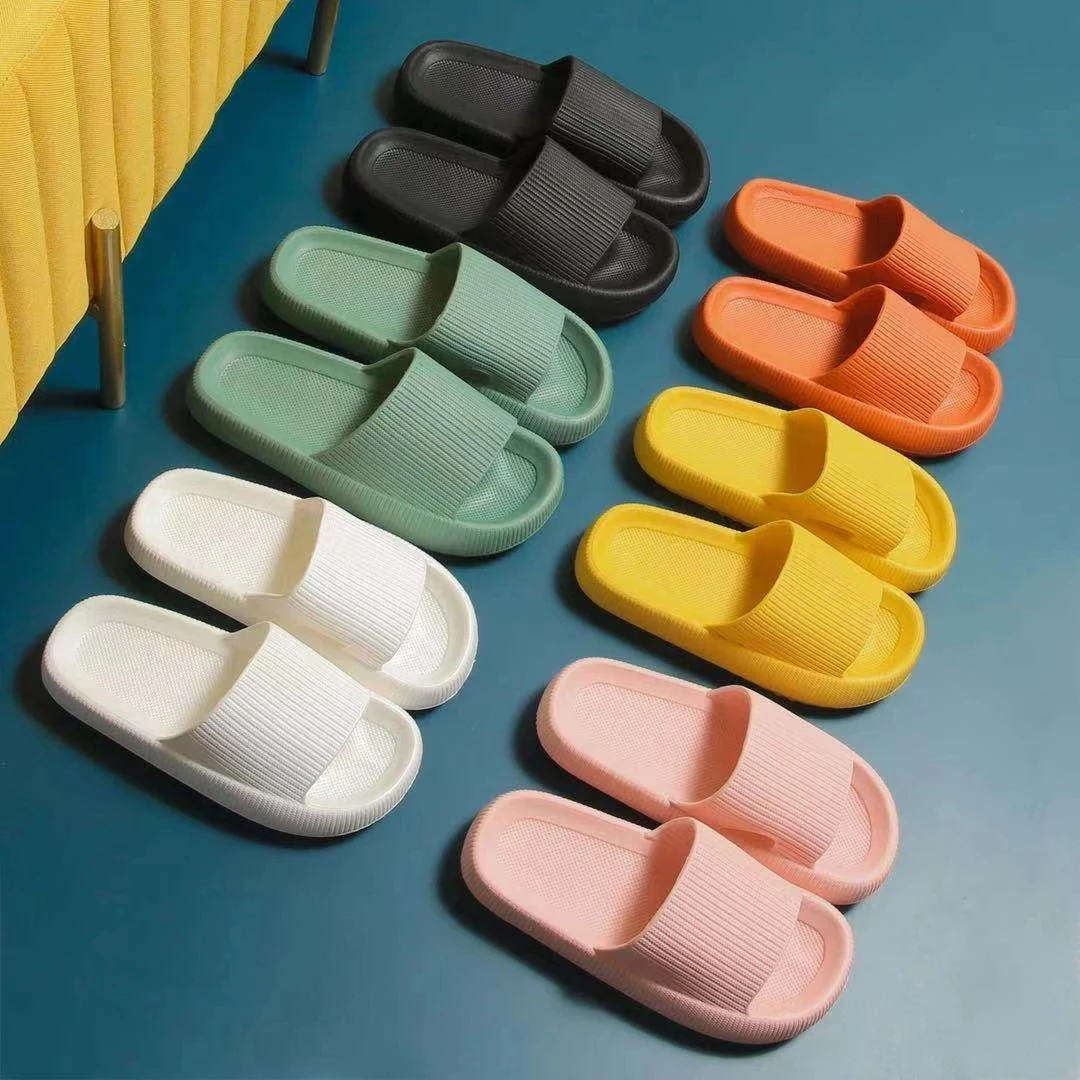 Women Thick Platform Slippers Summer Beach Eva Soft Sole Slide Sandals Leisure Men Ladies Indoor Bathroom Anti-slip Shoes
Women Thick Platform Slippers Summer Beach Eva Soft Sole Slide Sandals Leisure Men Ladies Indoor Bathroom Anti-slip Shoes
