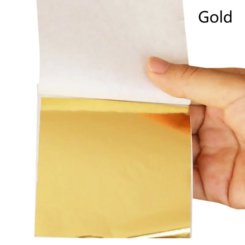 2021 New 100Pcs Gold Leaf Sheet DIY Imitation Foil Paper Resin Jewelry Making Gilding Art
2021 New 100Pcs Gold Leaf Sheet DIY Imitation Foil Paper Resin Jewelry Making Gilding Art