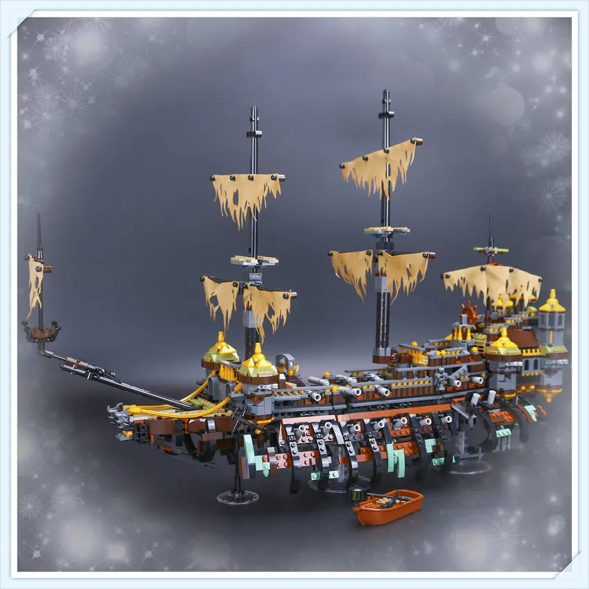 Silent Mary совместимые 71042 строительные блоки кирпичи детские игрушки DIY Gift16042