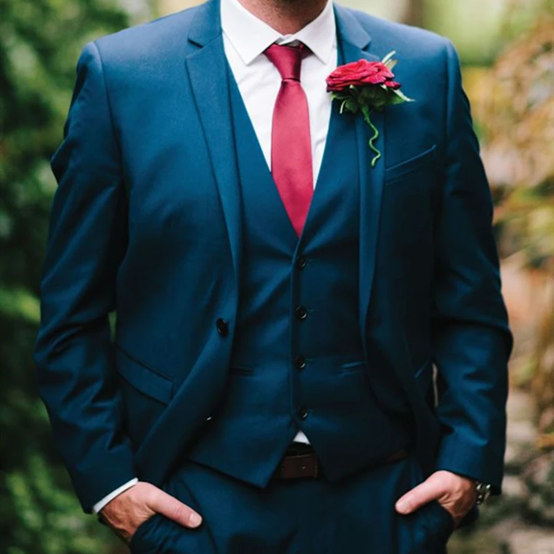 New Fashion Luxuary Blue Men Suits Oversize Slim Fit Groomsmen Tuxedo For Wedding Dinner Party Male Clothing (Jacket+Vest+Pants)
New Fashion Luxuary Blue Men Suits Oversize Slim Fit Groomsmen Tuxedo For Wedding Dinner Party Male Clothing (Jacket+Vest+Pants)
