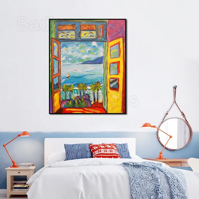 Badhams Landscape Canvas Painting Nordic Style Window Color Printing Crafts Art Wall Stickers Home Decoration Posters
Badhams Landscape Canvas Painting Nordic Style Window Color Printing Crafts Art Wall Stickers Home Decoration Posters
