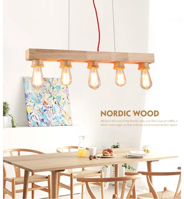 Modern minimalist wooden haning lamp Chandeliers Creative Cafe Individual living room light Bedroom dining lighting.
Modern minimalist wooden haning lamp Chandeliers Creative Cafe Individual living room light Bedroom dining lighting.