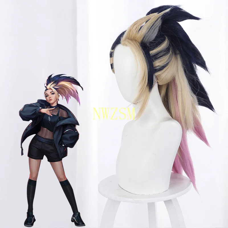 Игровой парик LOL KDA The Baddest Akali для ролевых игр, смешанные технические длинные термостойкие синтетические волосы, парик для косплея на Хэллоуи...
Игровой парик LOL KDA The Baddest Akali для ролевых игр, смешанные технические длинные термостойкие синтетические волосы, парик для косплея на Хэллоуи...