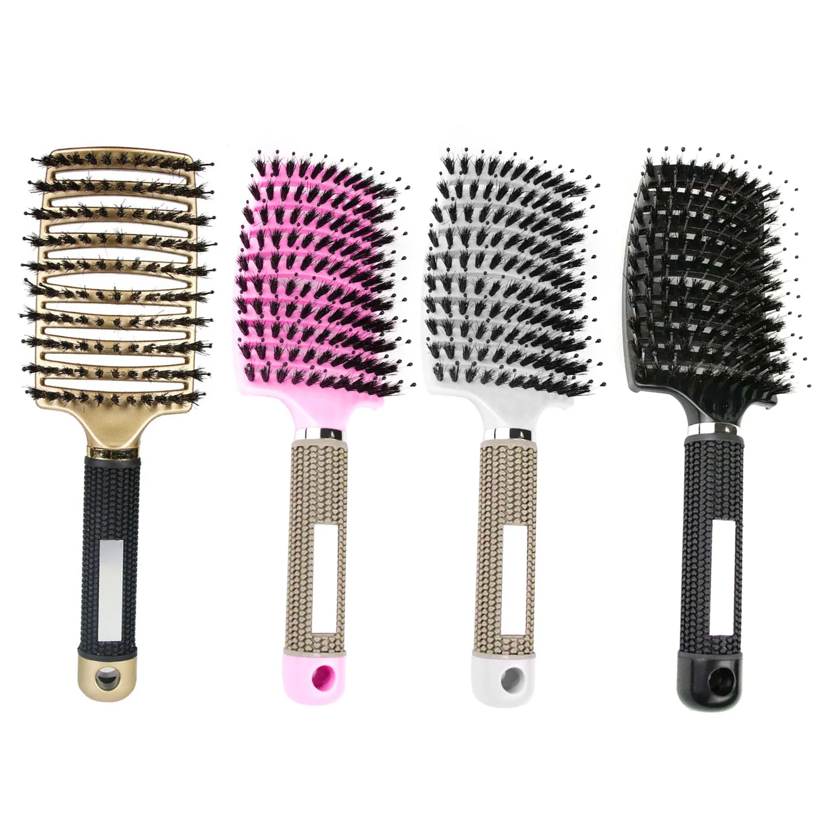 Girls Hair Scalp Massage Comb Hairbrush Bristle Nylon Women Wet Curly Detangle Hair Brush for Salon Hairdressing Styling Tools
Girls Hair Scalp Massage Comb Hairbrush Bristle Nylon Women Wet Curly Detangle Hair Brush for Salon Hairdressing Styling Tools