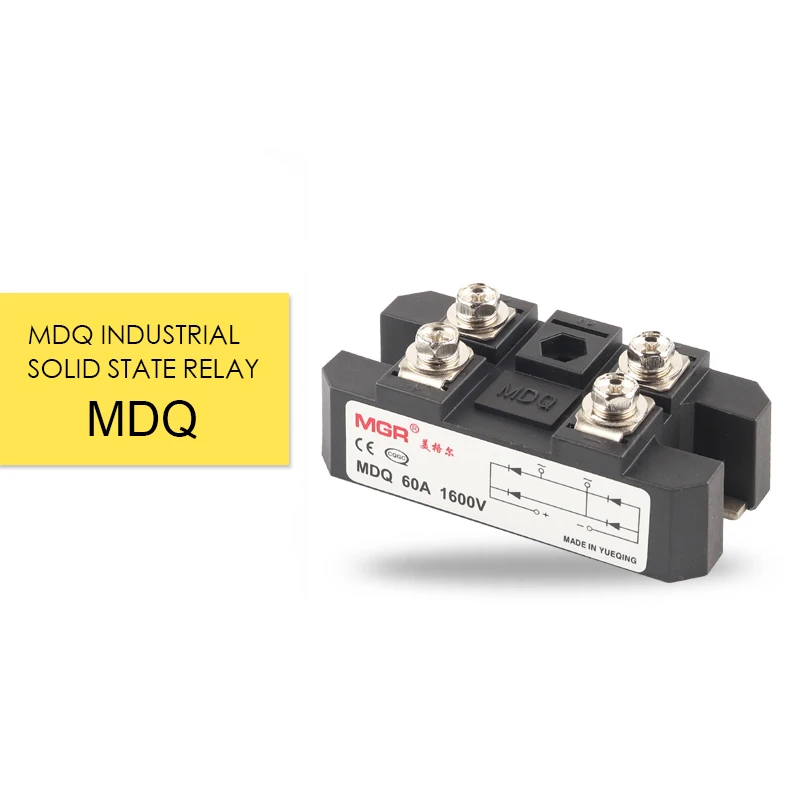 MGR MDQ Single/Three phase Rectifying Bridge Modules High-Power Relays Module Rectifier Bridge Stack 60A 100A 1600V
MGR MDQ Single/Three phase Rectifying Bridge Modules High-Power Relays Module Rectifier Bridge Stack 60A 100A 1600V