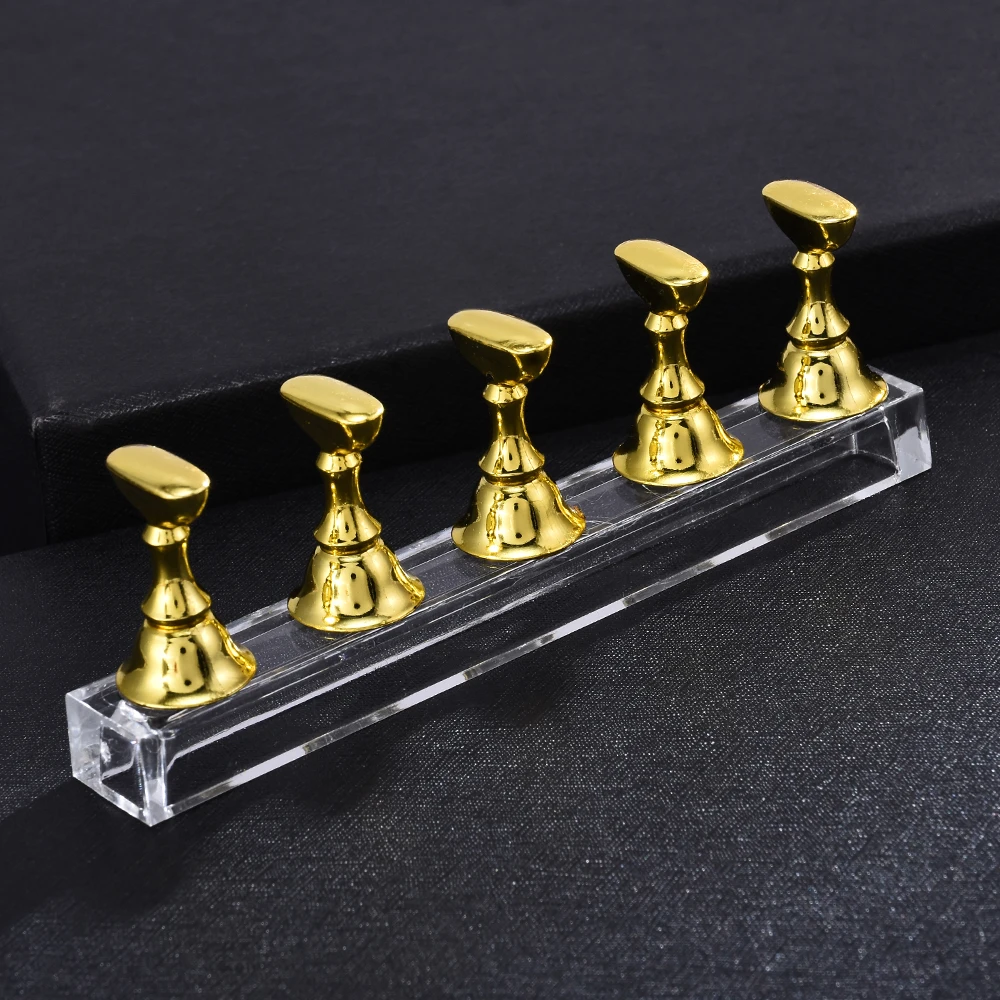 1Set Magnetic False Nail Tips Practice Trainning Display Stand Holder Base Alloy Crystal Nail Art Polish Display Manicure Tools
1Set Magnetic False Nail Tips Practice Trainning Display Stand Holder Base Alloy Crystal Nail Art Polish Display Manicure Tools
