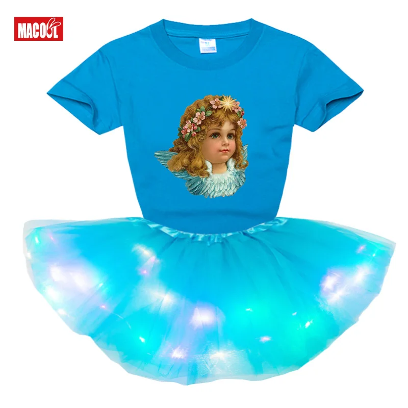 girls tutu dress 2020 kids girls clothing sets fashion Light LED Tutu Dress+t Shirt 2 pcs Sets Children Girl Clothing dress Sets 
girls tutu dress 2020 kids girls clothing sets fashion Light LED Tutu Dress+t Shirt 2 pcs Sets Children Girl Clothing dress Sets