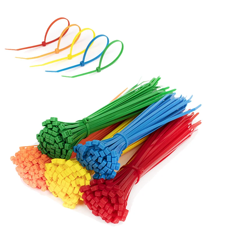 4*200/4*250 MM Self-lock Nylon Cable Ties Multi Color Plastic Cable Ties Home Office Organizing Tools
4*200/4*250 MM Self-lock Nylon Cable Ties Multi Color Plastic Cable Ties Home Office Organizing Tools