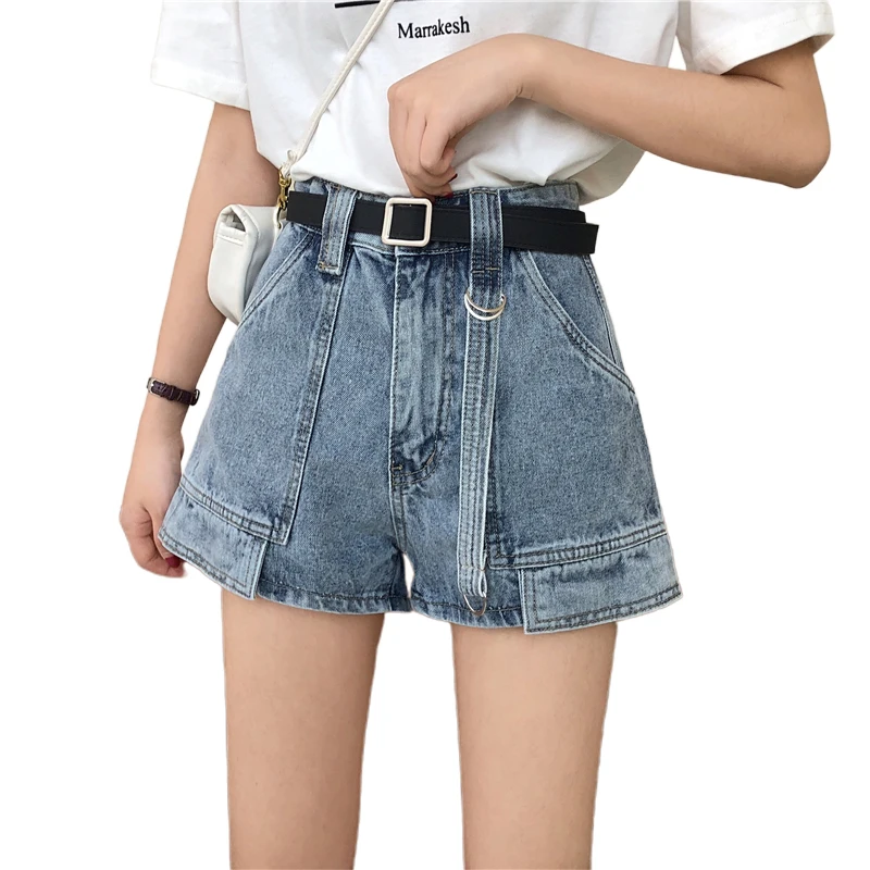 Jean Shorts Women Straight Loose Summer New Korean-Style High Waist Shorts Slim Fashion Casual Denim Shorts
Jean Shorts Women Straight Loose Summer New Korean-Style High Waist Shorts Slim Fashion Casual Denim Shorts