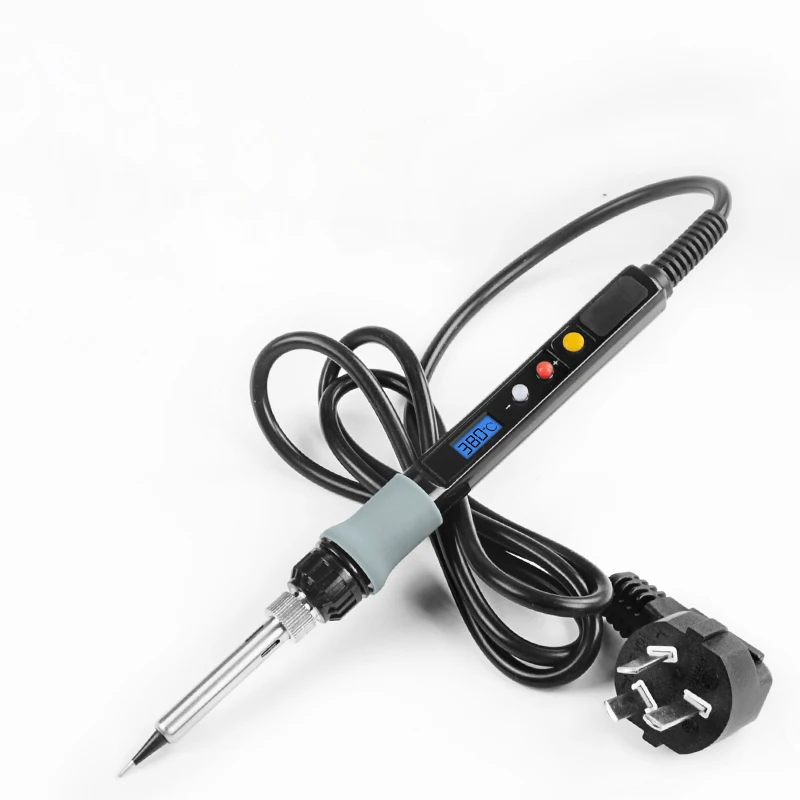 80W Electric Soldering Iron 220V 110V 60W Adjustable Temperature Soldering Iron Mini Handle Heat Pencil Welding Repair Tools
80W Electric Soldering Iron 220V 110V 60W Adjustable Temperature Soldering Iron Mini Handle Heat Pencil Welding Repair Tools