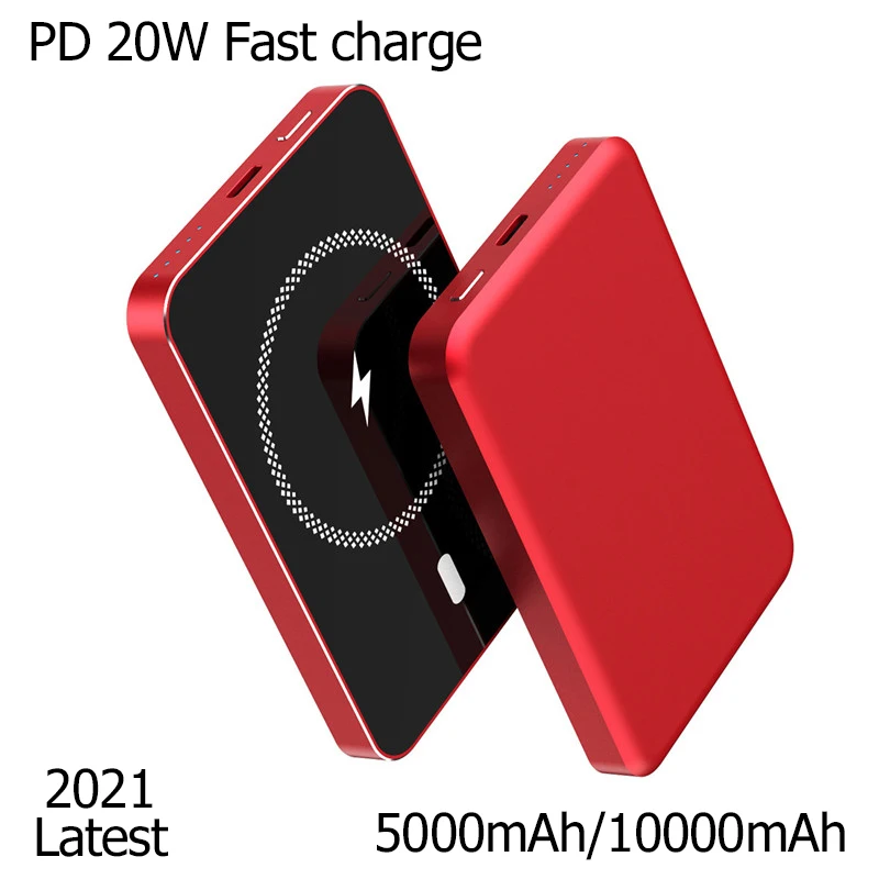 Wireless Charger powerbank For iPhone 13 12 Max Xiaomi Samsung Huawei 5000mAh External Battery 15W Magnetic Mobile Phone Charger
Wireless Charger powerbank For iPhone 13 12 Max Xiaomi Samsung Huawei 5000mAh External Battery 15W Magnetic Mobile Phone Charger