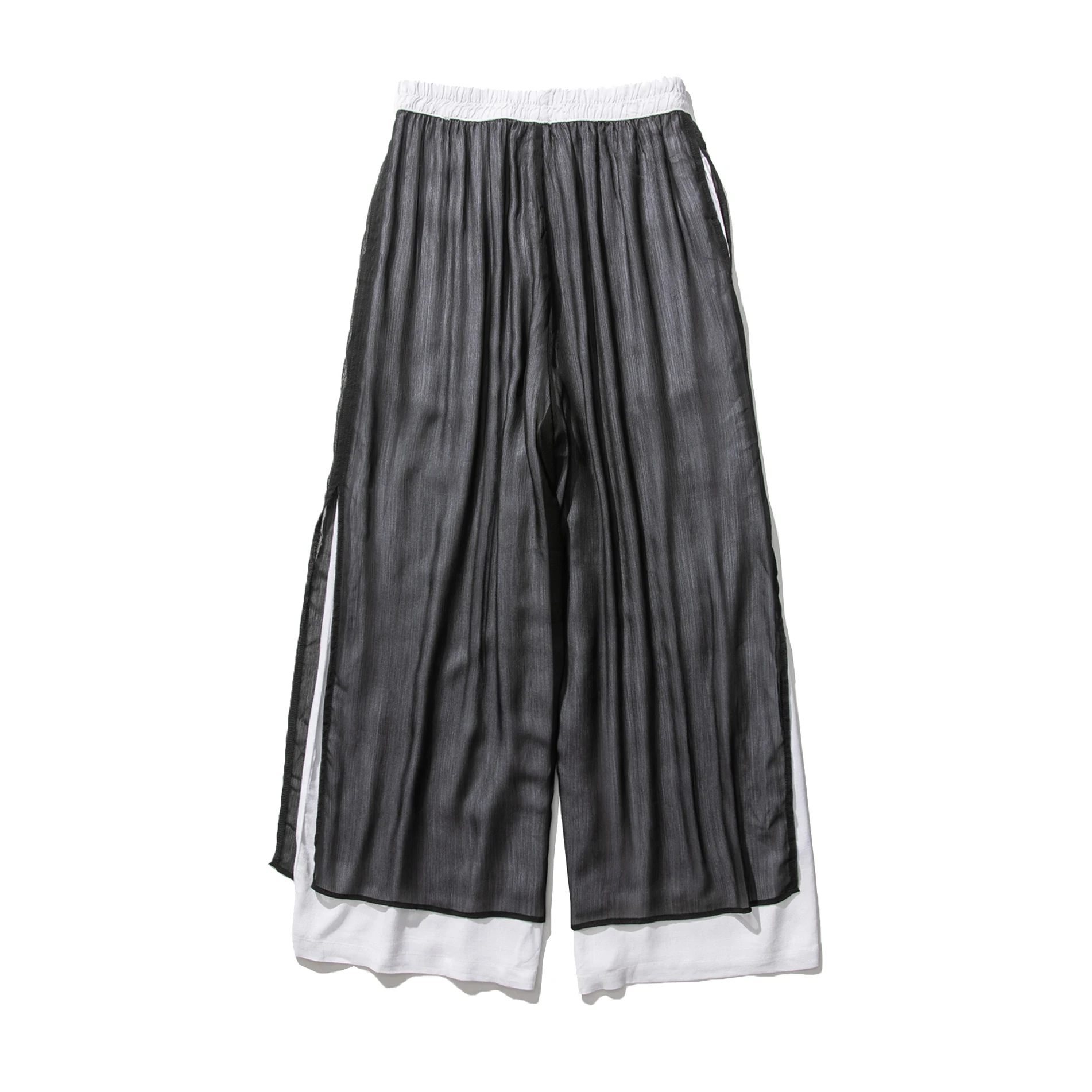 Men Summer Double Layer Chinese Style Cotton Linen Casual Wide Leg Pants Male Streetwear Mesh Splice Loose Straight Trousers
Men Summer Double Layer Chinese Style Cotton Linen Casual Wide Leg Pants Male Streetwear Mesh Splice Loose Straight Trousers