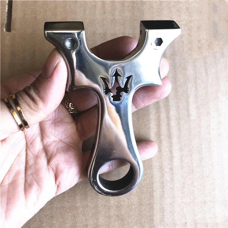 5pcs Slingshot 304 Stainless Steel Flat Rubber Band Slingshot Mirror Map Hunting Sports Outdoor Toy Slingshot
5pcs Slingshot 304 Stainless Steel Flat Rubber Band Slingshot Mirror Map Hunting Sports Outdoor Toy Slingshot