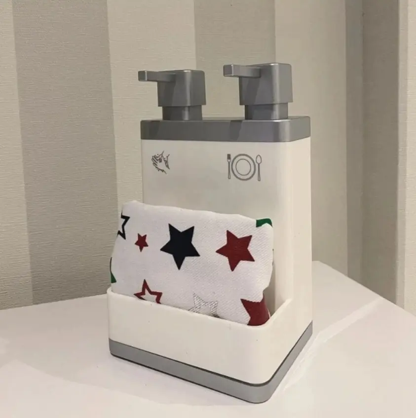 Double liquid soap dispenser acrylic dish sponge holder kitchen bathroom accessories 3 color laundry refillable decorative
Double liquid soap dispenser acrylic dish sponge holder kitchen bathroom accessories 3 color laundry refillable decorative