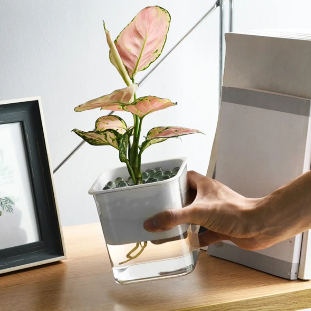 garden pots planters Automatic Water-absorbing Flowerpot Potted Plant Flower Pot Home Indoor garden hydroponic Breeding Planter
garden pots planters Automatic Water-absorbing Flowerpot Potted Plant Flower Pot Home Indoor garden hydroponic Breeding Planter