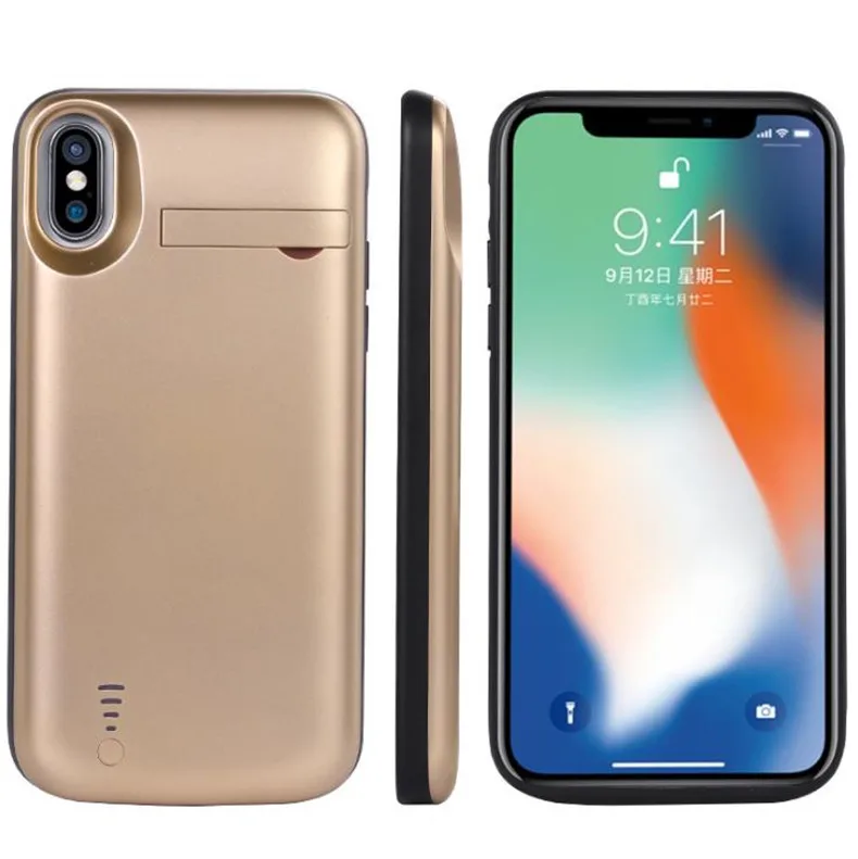 Чехол с внешним аккумулятором 5000/6000 мАч для iPhone X XS, противоударный чехол с зарядным устройством для аккумулятора, чехол с подставкой для рез...
Чехол с внешним аккумулятором 5000/6000 мАч для iPhone X XS, противоударный чехол с зарядным устройством для аккумулятора, чехол с подставкой для рез...