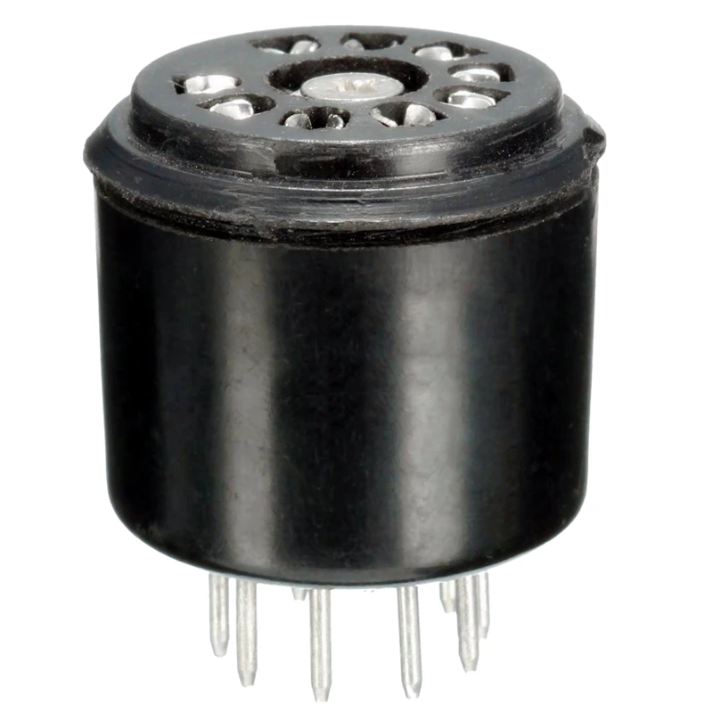 4x 9Pin Bakelite Vacuum Tube Socket Saver base For 12AX7 12AU7 ECC82 ECC83 amps, 4 Pcs
4x 9Pin Bakelite Vacuum Tube Socket Saver base For 12AX7 12AU7 ECC82 ECC83 amps, 4 Pcs