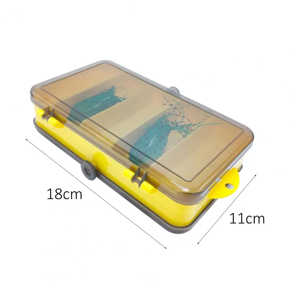 Fishing Lure Tray Double-Sided Waterproof Seal PP Sun Protection Tackle Storage Box for Fishing
Fishing Lure Tray Double-Sided Waterproof Seal PP Sun Protection Tackle Storage Box for Fishing