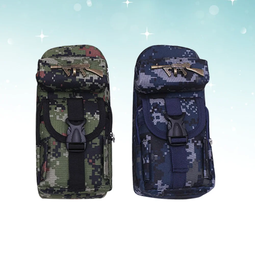 2 Pcs Camouflage Suitcase Climbing Backpack Shaped Pencil Case Creative Multi-function Pencil Bag Stationery Pouch Pen Box Schoo 
2 Pcs Camouflage Suitcase Climbing Backpack Shaped Pencil Case Creative Multi-function Pencil Bag Stationery Pouch Pen Box Schoo