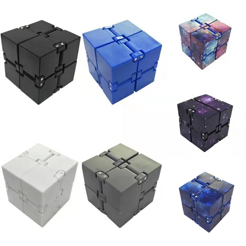 

2021 New Trend Creative Infinite Cube Infinity Cube Magic Cube Office Flip Cubic Puzzle Stop Stress Reliever Autism Toys