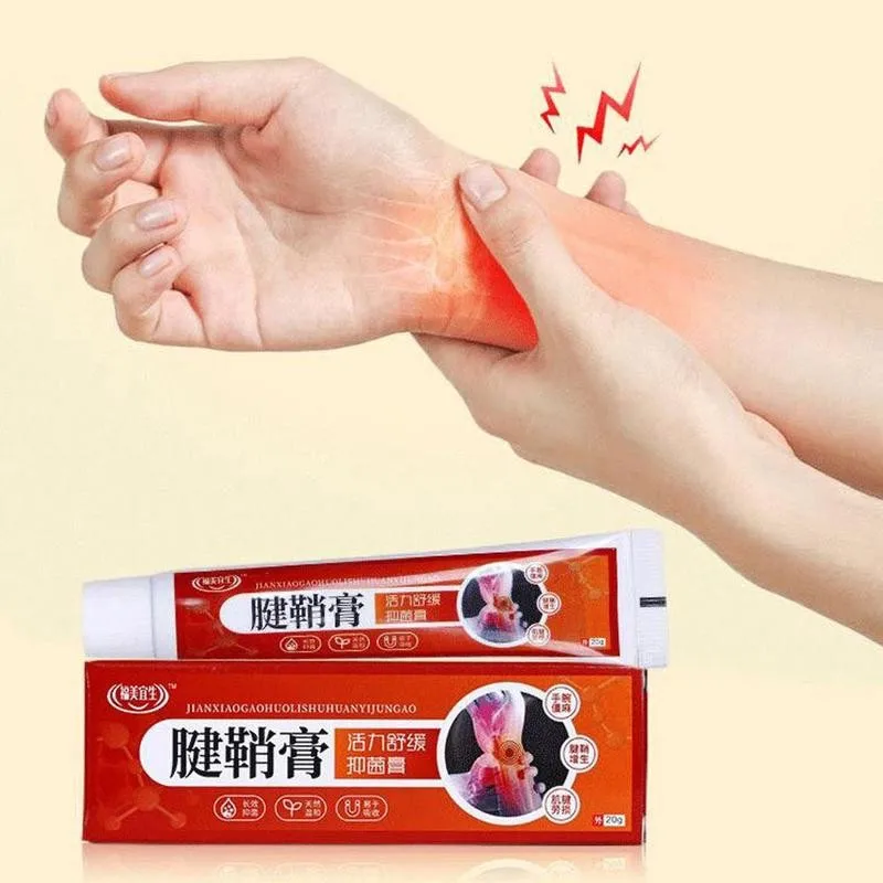 Arthritis Ointment For Hand Wrist Thumb Finger Pain Relief Cream Tendon Sheath Therapy Tenosynovitis Pain Cream Ointment 20g
Arthritis Ointment For Hand Wrist Thumb Finger Pain Relief Cream Tendon Sheath Therapy Tenosynovitis Pain Cream Ointment 20g