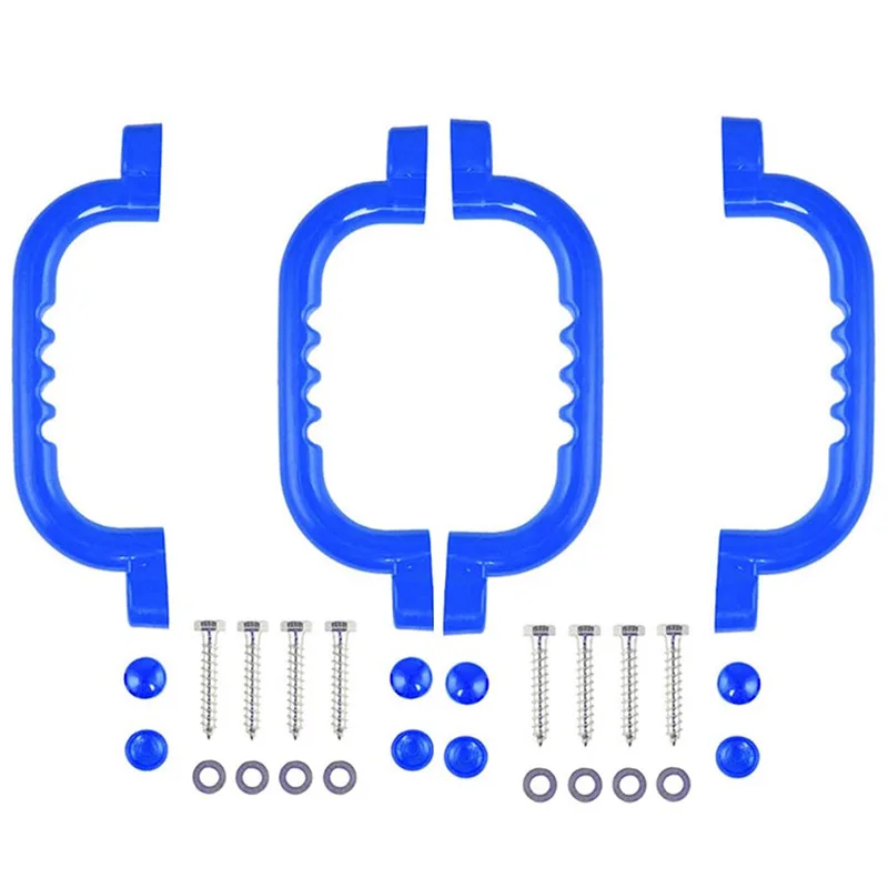 Children's Grip Sturdy Handle Toy Set, Very Suitable for Climbing Frame Tree House Study Room Play House (Blue 2 Pairs)
Children's Grip Sturdy Handle Toy Set, Very Suitable for Climbing Frame Tree House Study Room Play House (Blue 2 Pairs)