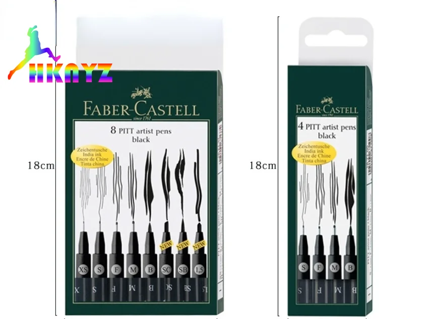1sets Faber-Castell Pitt Artist Pen black Manga Detail Nibs Art Brush Marker Waterproof Pigma Micron Fine Line Set 01 03 05 07
1sets Faber-Castell Pitt Artist Pen black Manga Detail Nibs Art Brush Marker Waterproof Pigma Micron Fine Line Set 01 03 05 07
