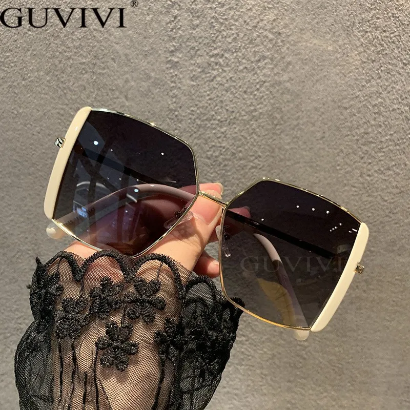 Women Oversized Big Frame Square Sunglasses Retro Fashion Metal Oval Eyeglasses Sunscreen Glasses Computer Glasses Eyewear UV400
Women Oversized Big Frame Square Sunglasses Retro Fashion Metal Oval Eyeglasses Sunscreen Glasses Computer Glasses Eyewear UV400