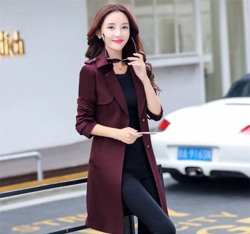 Women 2020 Black Coat Female Spring Autumn European Trench Coat Para As Mulheres Plus Size Women Clothing Windbreaker 4XL
Women 2020 Black Coat Female Spring Autumn European Trench Coat Para As Mulheres Plus Size Women Clothing Windbreaker 4XL