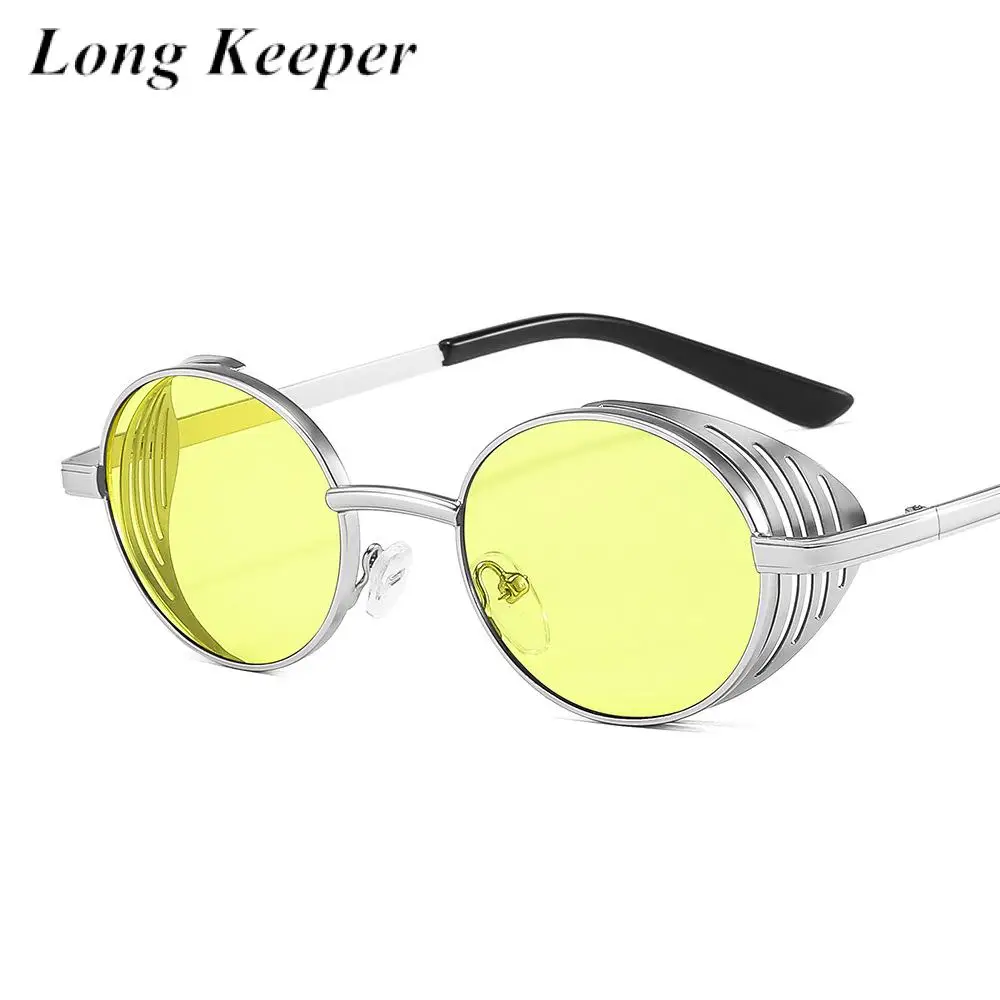 Classic Steampunk Sunglasses Men Women Luxury Brand Retro Round Sun Glasses Ladies Metal Glasses UV400 Oculos De Sol Masculino
Classic Steampunk Sunglasses Men Women Luxury Brand Retro Round Sun Glasses Ladies Metal Glasses UV400 Oculos De Sol Masculino