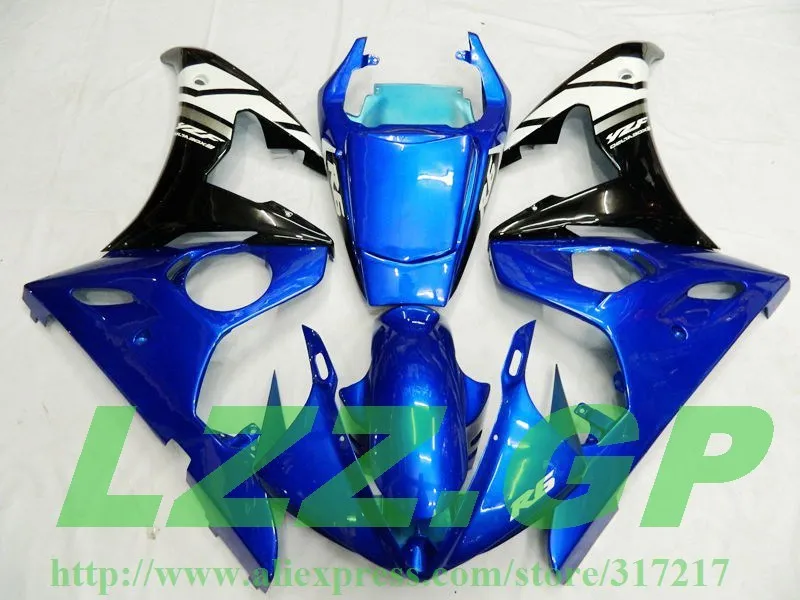 Hi-grade ABS fairings for Yamaha YZF-R6 03 - 05 YZF R6 03 04 05 YZF 600 R6 2003 2004 2005 blue white black bodywork 
Hi-grade ABS fairings for Yamaha YZF-R6 03 - 05 YZF R6 03 04 05 YZF 600 R6 2003 2004 2005 blue white black bodywork